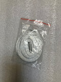 White shoelaces