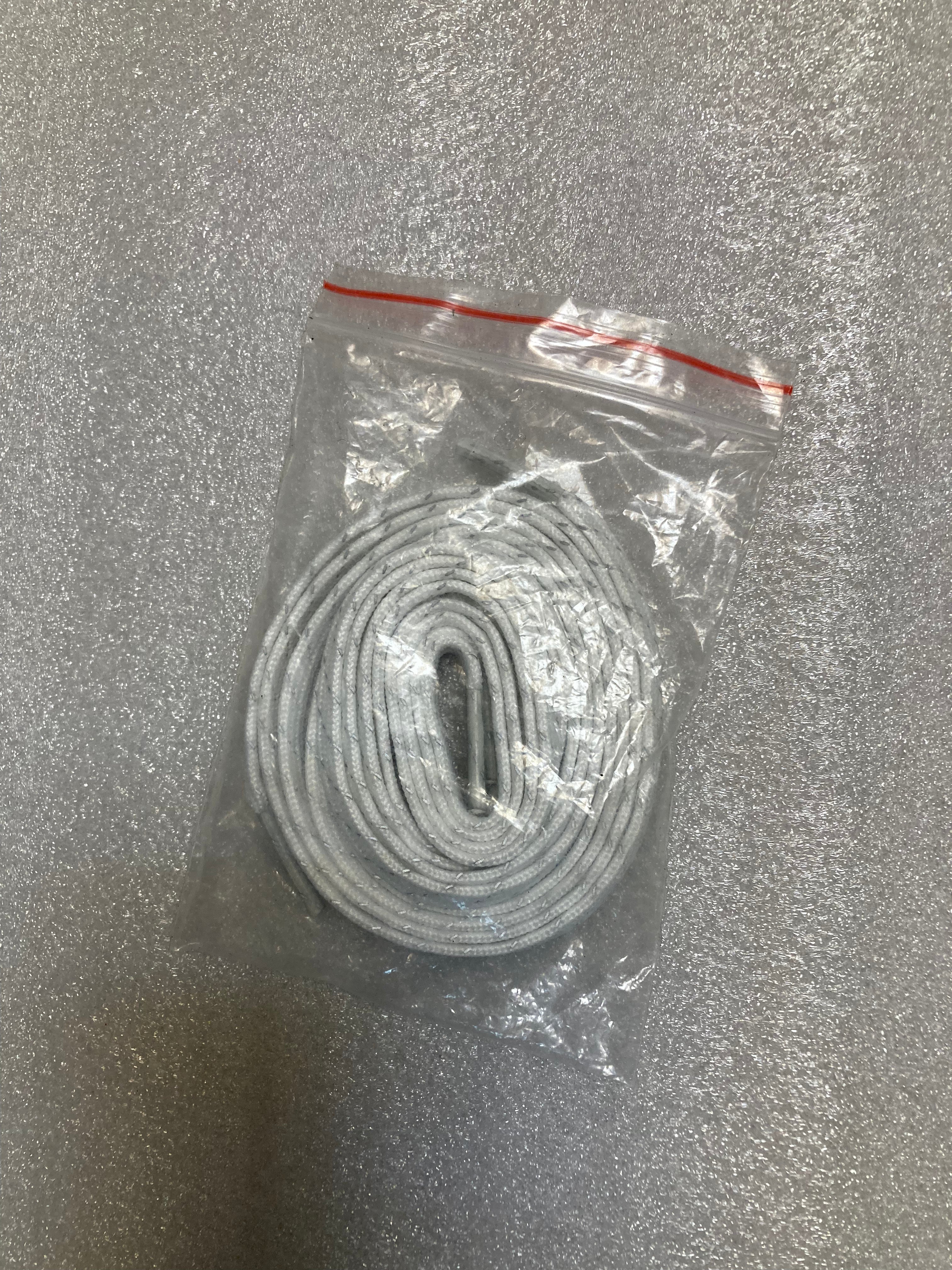 White shoelaces